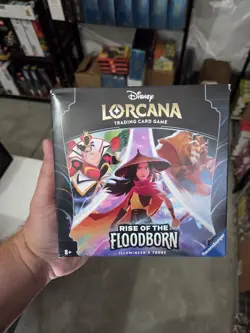 Disney Lorcana Rise of the Floodborn Illumineer's Trove Box NEW SEALED - Image 1