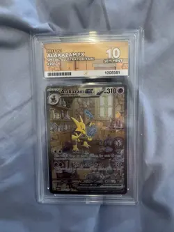 ACE 10! Alakazam ex (201/165) 151 S&V Special Illustration Rare Pokemon Card! - Image 1