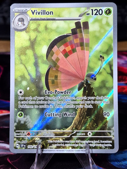 Vivillon - 193/191 - Illustration Rare - Surging Sparks - NM/M - Pokemon Card - Image 1