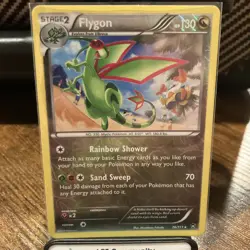 Pokemon Card Flygon Furious Fists Rare 76/111 Near Mint - Image 1