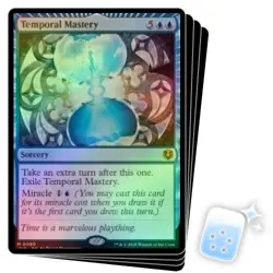 FOIL TEMPORAL MASTERY X4 Innistrad Remastered Magic MTG MINT CARD - Image 1