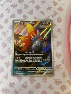 Pokemon TCG Slither Wing Holo Card 203/182 Sv04: Paradox Rift - Image 1