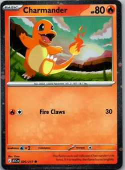 Charmander - (Cosmos Holo) Holo Common Miscellaneous Cards & Products 020/217 NM - Image 1