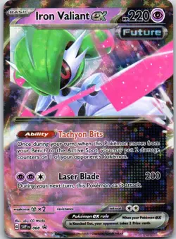 Iron Valiant ex Holo Promo SV: Scarlet & Violet Promo Cards 068 NM - Image 1
