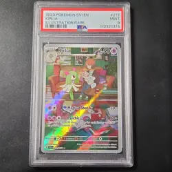 Pokemon TCG Kirlia 212/198 SV01 Scarlet & Violet Illustration Rare Holo PSA 9 - Image 1
