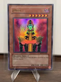 Konami Yu-Gi-Oh! Jinzo RP02-EN001 Retro Pack 2 Ultra Rare Holo Unlimited - Image 1