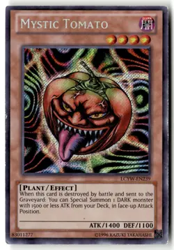 Mystic Tomato LCYW-EN239 Legendary Collection 3 Yu-Gi-Oh Unlimited HP - Image 1
