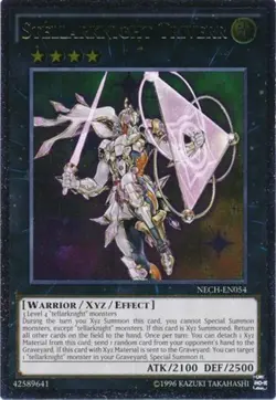 Yugioh! HP Stellarknight Triverr - NECH-EN054 - Ultimate Rare - Unlimited Editio - Image 1