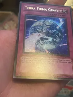 Yugioh Terra Firma Gravity Unlimited Edition Secret Rare PP02-EN013 LP - Image 5