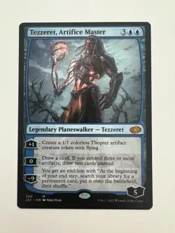 Tezzeret Artifice Master MTG Magic the Gathering Card NM Near Mint J22 - Image 1