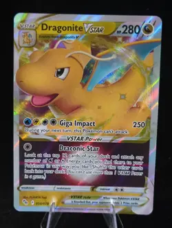 Pokemon Card Go POGO Dragonite VSTAR 050/078 Holo VSTAR Rare Near Mint - Image 1