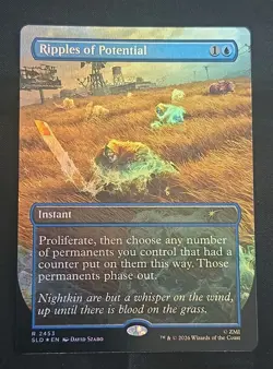 MTG Ripples of Potential #2453 Foil Rare Secret Lair Drop Series NM Magic - Image 1