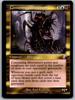 Consuming Aberration 374 Special Time Spiral: Remastered Magic: The Gathering NM - Image 1