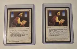 MTG Piety (Dark) Arabian Nights NM - Image 1