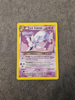 Lotto Pokemon vintage Neo Destiny ENG con Dark Espeon - Image 2