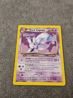 Lotto Pokemon vintage Neo Destiny ENG con Dark Espeon - Image 3