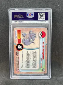 Pokemon Topps Chrome Rizeros PSA 10 - Pokemon Topps Chrome Rhydon PSA 10 - Image 2