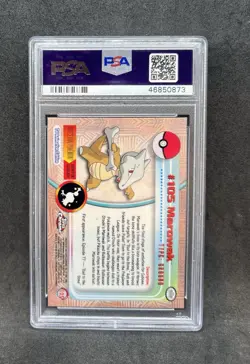 Pokemon Topps Chrome Knogga PSA 10 - Pokemon Topps Chrome Marowak PSA 10 - Image 2