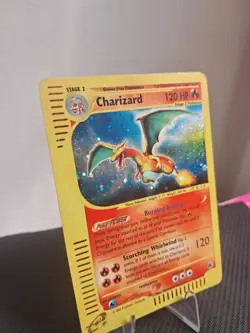 2002 POKEMON CARD CHARIZARD DRACAUFEU HOLO 6/165 EXPEDITION Vintage ENG - Image 4