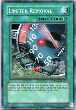 Limiter Removal Unlimited Super Rare Retro Pack 2 RP02-EN015 NM - Image 1
