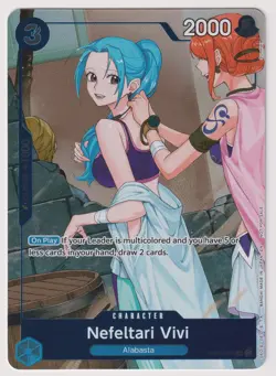 Nefeltari Vivi EB02-026 Alt Art Dash Pack NM One Piece TCG English - Image 1