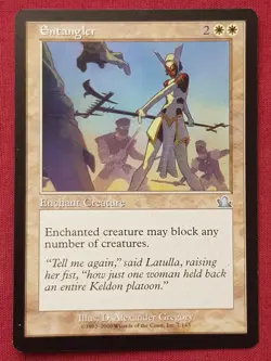 Magic The Gathering PROPHECY ENTANGLER white card MTG - Image 1