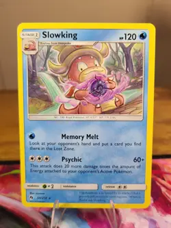 Slowking 55/214 Rare Lost Thunder Pokemon Cards - Image 1