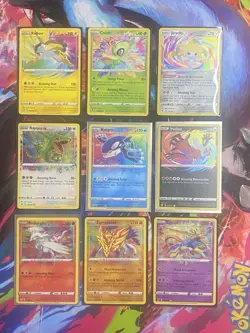 Pokemon TCG Amazing Rare / Card Lot of 9 Near Mint Condition - Image 1