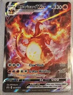 Pokemon TCG Charizard VMAX SWSH261 Holo Promo Card Near Mint Condition - Image 3