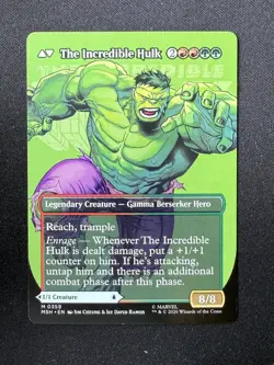 Bruce Banner / The Incredible Hulk (BORDERLESS) - Marvel Super Heroes (Magic) NM - Image 2