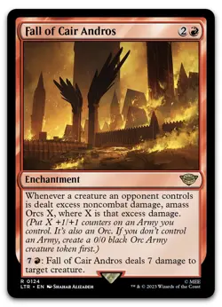 Fall of Cair Andros #124 (NM) Lord of the Rings LTR Magic MTG - Image 1