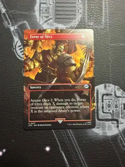 Foray of Orcs Lord of the Rings Borderless Uncommon - Image 1