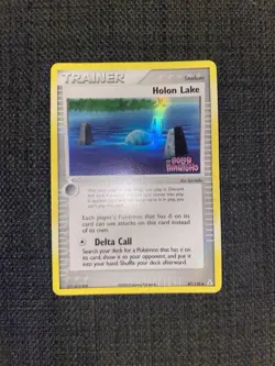 2006 POKEMON HOLON LAKE 87/110 EX HOLON PHANTOMS -REVERSE HOLO- STAMPED NM - Image 1