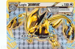 Lugia BREAK 79/124 BREAK Rare Fates Collide Pokemon MP Graphics - Image 1