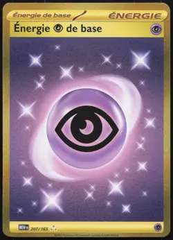 Carte Pokemon Energie de base 207/165 Pokemon 151 Francais - Image 1