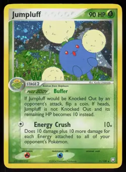 Pokemon Jumpluff 11/109 Team Rocket Returns Holo Rare Near Mint - Image 1