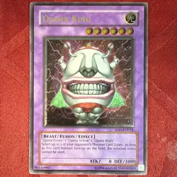 Konami Ojama King SOD-EN034 Soul of the Duelist Ultimate Rare Fusion Effect Eng - Image 1