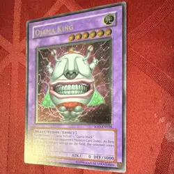 Konami Ojama King SOD-EN034 Soul of the Duelist Ultimate Rare Fusion Effect Eng - Image 4