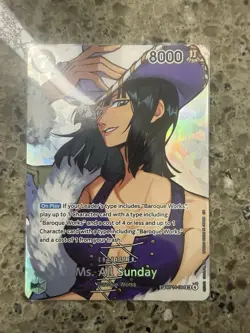 English Ms. All Sunday SP OP14-084 One Piece OP-16 TIME OF BATTLE MINT - Image 1