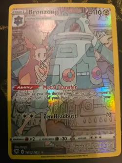 Bronzong TG11/TG30 Astral Radiance 2022 Pokemon Card TCG Full Art HOLO NM - Image 1