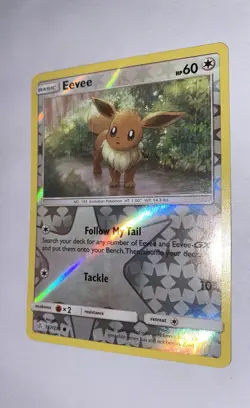 Pokemon TCG Eevee 167/236 Reverse Holo Cosmic Eclipse 2019 Pokemon Card - Image 4