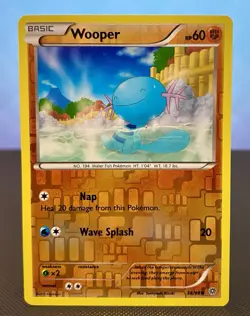 Pokemon TCG Wooper 38/98 Reverse Holo Common Ancient Origins 2015 Pokemon Card - Image 1