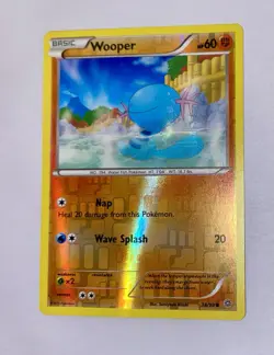 Pokemon TCG Wooper 38/98 Reverse Holo Common Ancient Origins 2015 Pokemon Card - Image 3
