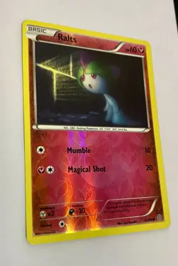 Pokemon TCG Ralts 52/98 Reverse Holo Common Ancient Origins 2015 Pokemon Card - Image 2