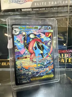 Pokemon Mega Greninja Ex 116/086 Card NM - Image 1