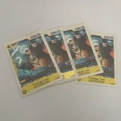 Bandai One Piece Card Game P-069 Trafalgar Law Alt Art EN x4 - Image 1