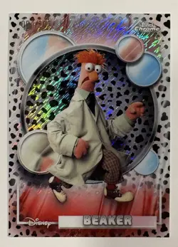 Topps 2026 Chrome Disney Beaker #59 Dalmatian Parallel Trading Card /101 - Image 1