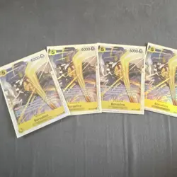 Bandai One Piece Card Game EB04-058 Borsalino Yellow Foil Counter EN x4 - Image 1