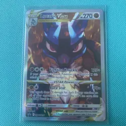 Pokemon Card Lucario VSTAR SWSH291 Black Star Promo Near Mint - Image 1