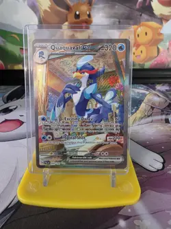 Pokemon Quaquaval EX 260/193 Paldea Evolved Special Illustration Rare Card - Image 1